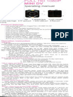 Mini DV Camera Manual