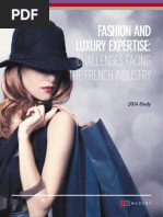 Luxury in France Mazars Survey 2014 25092014 PDF