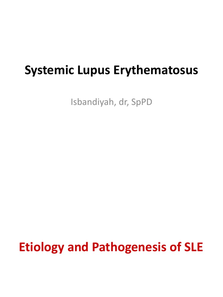 Systemic Lupus Erythematosus | PDF | Systemic Lupus Erythematosus ...