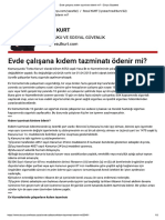 Evde Çalışana Kıdem Tazminatı Ödenir Mi - Dünya Gazetesi