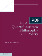 Barfield, The Ancient Quarrel Between Philosophy and Poetry, CUP 2011 PDF