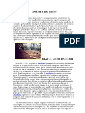 Civilizaţia Geto-Dacilor | PDF