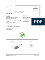 Fdh5500 - F085: N-Channel Ultrafet Power Mosfet 55V, 75A, 7M