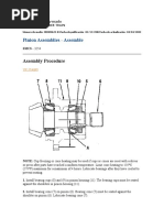 Pinion Assemblies - Assemble