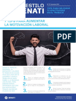 Boletín AES 37 Dic - Tips Para Aumentar La Motivación Laboral