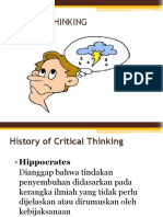 Critical Thinking 