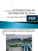 Línea Metropolitana de Línea Metropolitana de Distribución de Agua