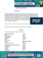Instrucciones - AA13 - Supply Chain Planning PDF