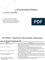 The Taxonomy of Generalized Diabetic Polyneuropathy: A. Gordon Smith, MD FAAN