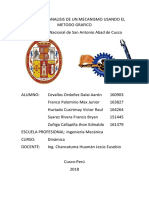 DINAMICA Resolucion de Un Mecanismo Mediante El Metodo Grafico