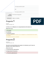 Evaluaciones de Etica Profesional Diferentes Unidades