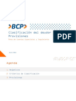 Clasificacion y Provisiones PDF