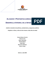 U. Hurtado - (2006) Alcances y propuestas jurídicas para el desarrollo integral de la infancia en Chile