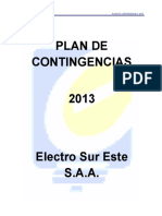 Plan de Contingencias 2013
