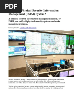 What Is A Physical Security Information Management