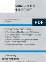 Banking in The Philippines: Avec M. John Darrel Rillo Economics