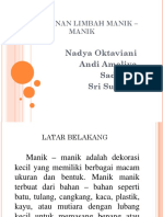 Kerajinan Limbah Manik - Manik