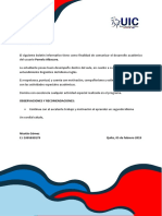 Formato de Boletin Informativo