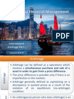 International Financial Management Lecture 8 & 9 PDF