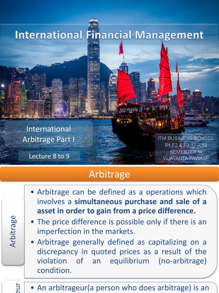 Understanding Two-Point Arbitrage | PDF | Arbitrage | Exchange Rate