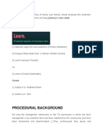 Procedural Background: Parties
