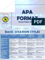 Apa Format and Style