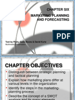 Chapter Six Marketing Planning and Forecasting: Text by Profs. Gene Boone & David Kurtz