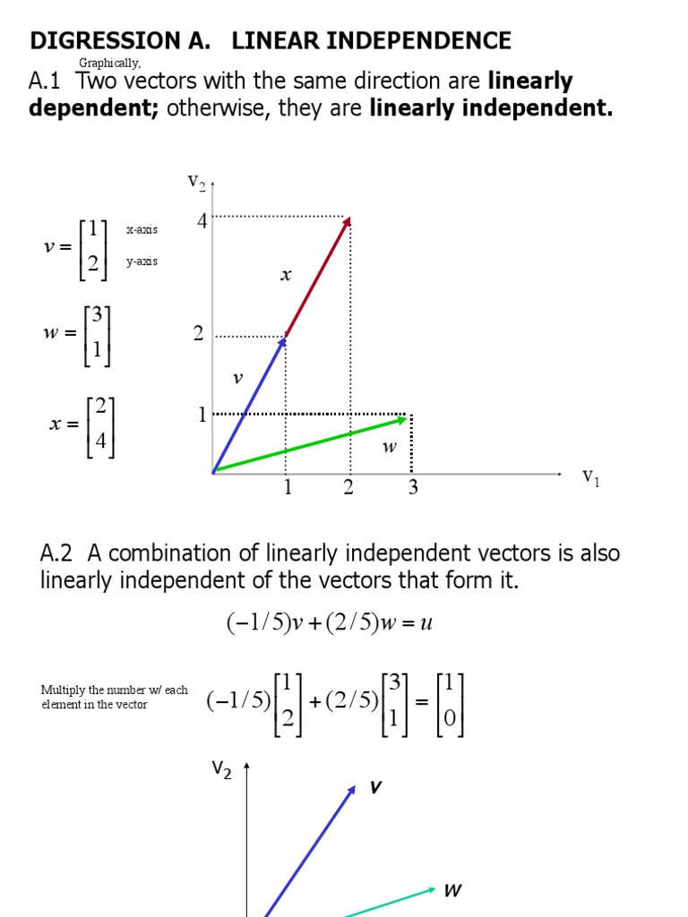 6 Digression 29jan2019 PDF System Of Linear Equations Matrix