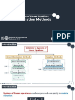LAB 1 - Direct Elimination Methods