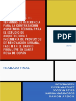 Trabajo de Investigación Grupo #2 TDR Proyecto PROMUEVE, Fase II