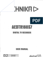 Technika AEDTR160S7 Digital TV Recorder - User Manual