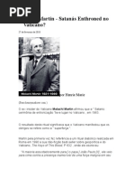 SATANISMO NO VATICANO