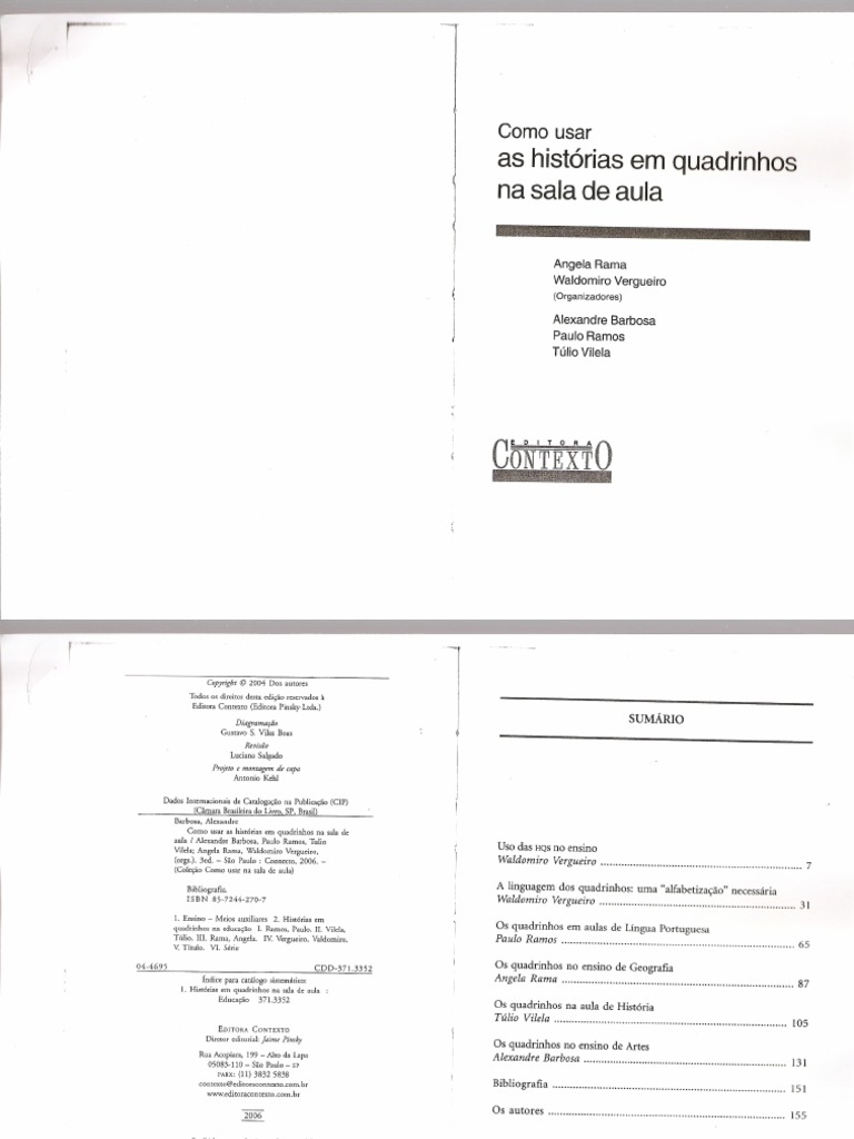 Como Usar História em Quadrinhos Na Sala de Aula PDF | PDF