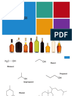 Alcoholes: tipos, propiedades y síntesis