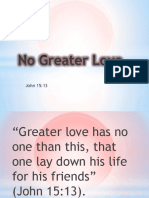 No Greater Love