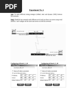 Experiment No. 6: Two Networks