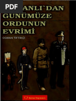 Osman Tiftikçi Osmanlıdan Günümüze Ordunun Evrimi Sorun Yayınları PDF