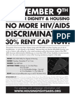 Flier Nov 9 AIDS Housing Rally