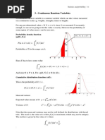 Continuous Random Variables: Probability Density Function PDF