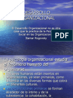 Desarrollo Organizacional