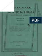 Biserica Orthodoxă Romană Jurnal Periodic Eclesiastic, 08, Nr. 08, August 1884