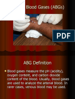 Arterial Blood Gases ABGs