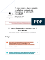 Notas de " El Cisne Negro. Nueva Edición Ampliada y Revisada, El Impacto de Lo Altamente Improbable "