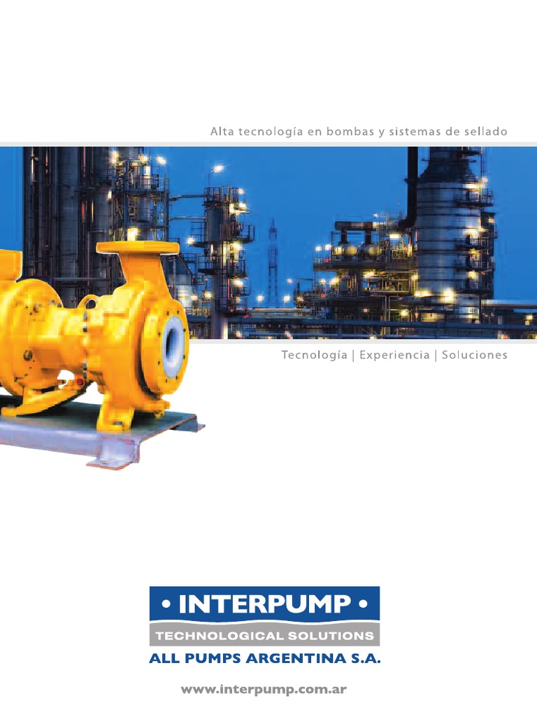Interpump PDF | PDF | Bomba | Agua