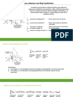 Balances Macroscopicos para Sistemas Con Flujo Isotérmico PDF