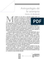 Antropología de La Anarquía. Charles Mcdonald PDF