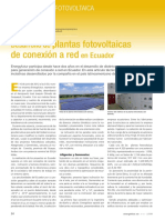 Desarrollo de Plantas Fotovoltaicas Ecuador