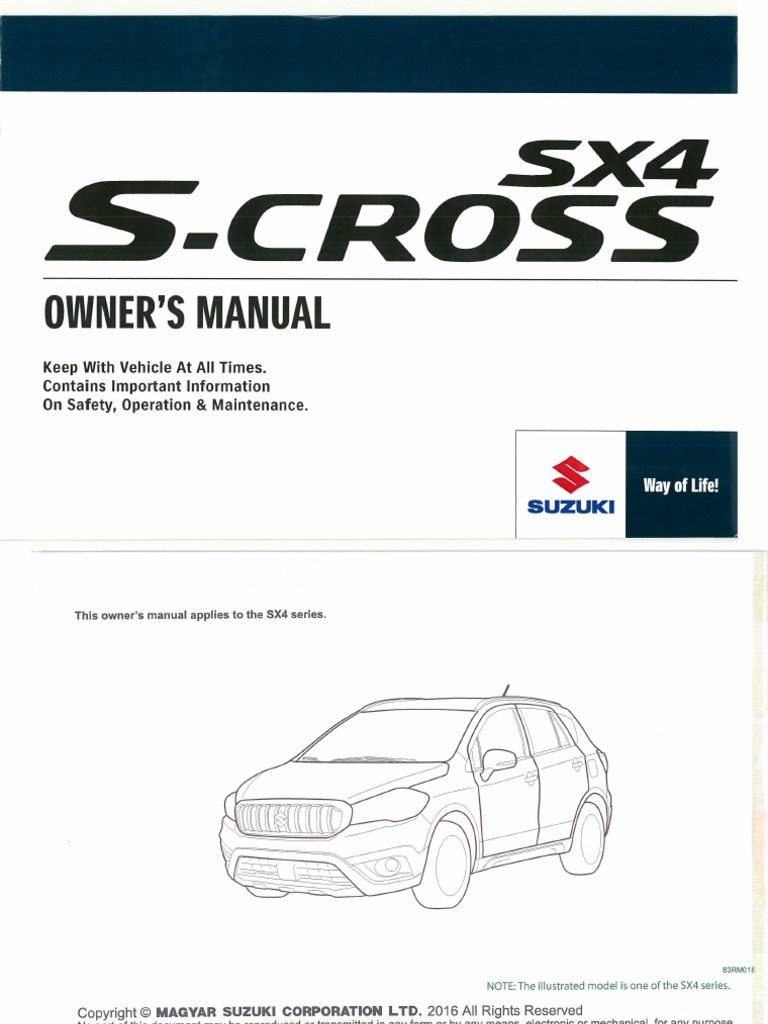 スズキ　Sクロス　サービスマニュアル 即決！SX4 S-CROSS/サービスマニュアル/新型車解説書/YA22S