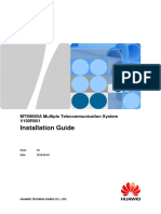 MTS9000A V100R001 Multiple Telecommunication System Installation Guide PDF