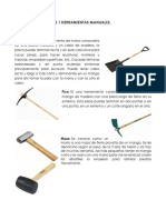 Principales herramientas manuales y equipos ligeros utilizados en construcción